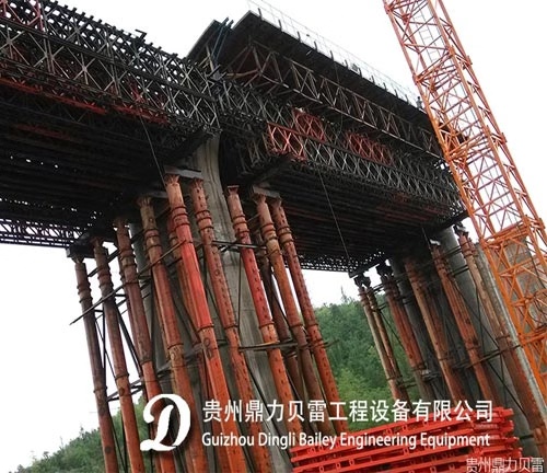 重庆贝雷架租赁—钢结构桥梁加工安装技术的研究与应用