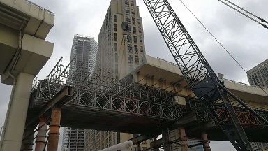 重庆贝雷片出租有什么优势？工程临时钢结构租赁方案解析