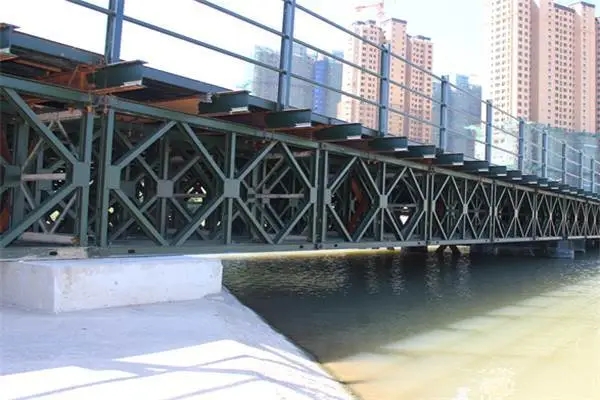 如何保证重庆钢便桥的支撑结构稳定和牢固?