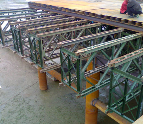 重庆贝雷片支架在各工程领域的广泛应用